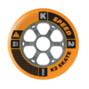 K2 Inliner Rollen Set 4 Stück 90mm 85A für Inline Skates