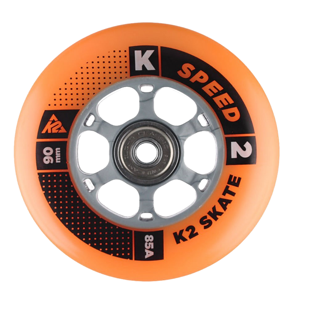 Spacer Kugellager 8x K2 Inliner Skates Inliner Rollen Set 90mm 85A 